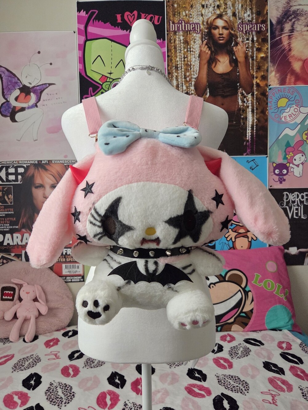 Y2k Sanrio My Melody Gothic Backpack